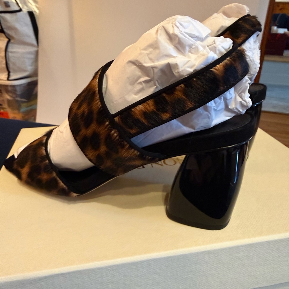 marion parke Elle sandal leopard - Picture 7 of 13